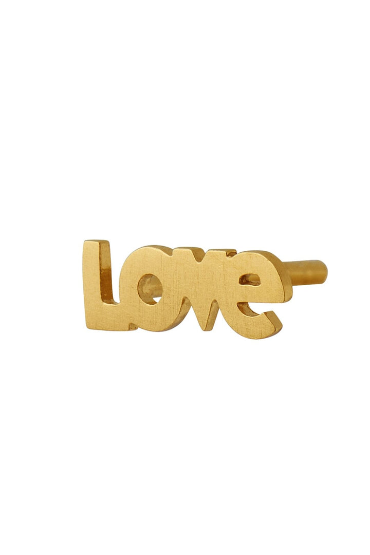 Stine A - I Love Earring - Single - 1363-02-S