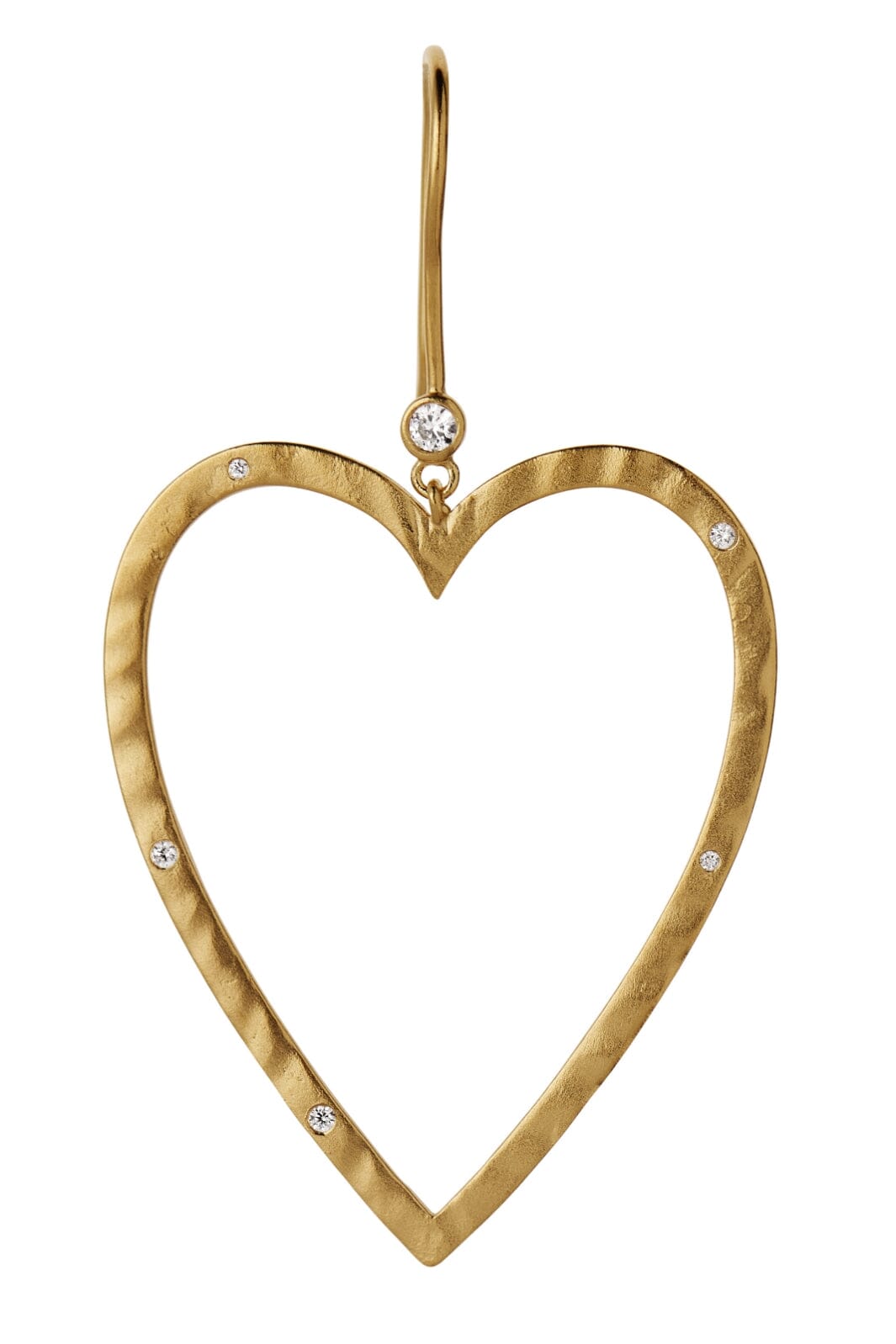 Stine A - Power Heart Earring - Single - 1370-02-s