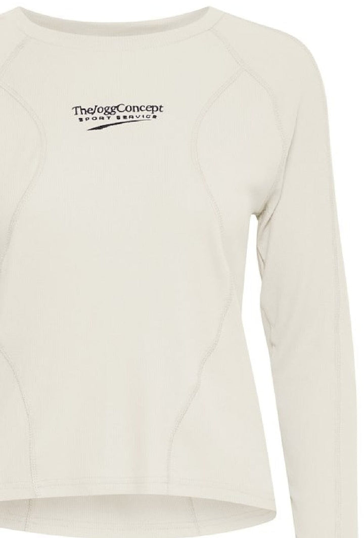 Forudbestilling - The Jogg Concept - Jctonda Ls Tshirt - 130905 Birch Bluser 