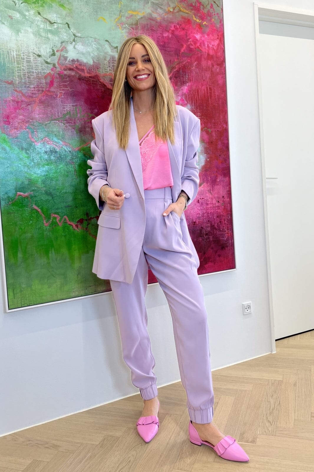 Forudbestilling - Valentin Studio - Lady Boss Blazer - Lavender (Marts/April) Blazere 