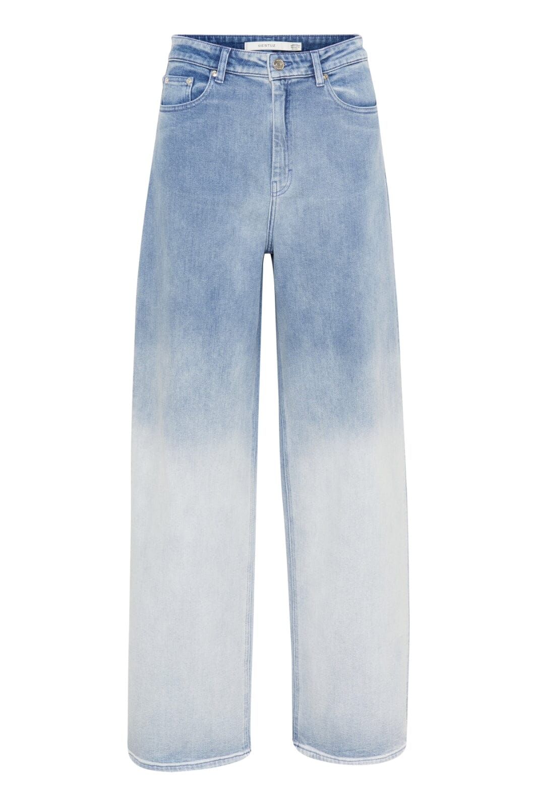 Gestuz - Bebbiegz Wide Jeans 10909779 - 106846 - Faded Blue