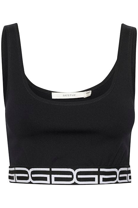 Gestuz - BikaGZ crop top - Black Toppe 