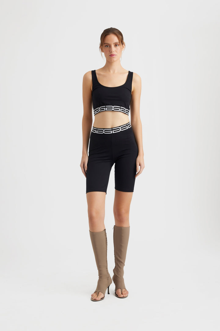 Gestuz - BikaGZ crop top - Black Toppe 