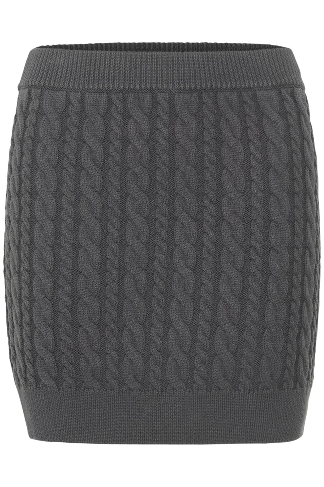 Gestuz - Ebagz Short Skirt - 190203 Gray Pinstripe