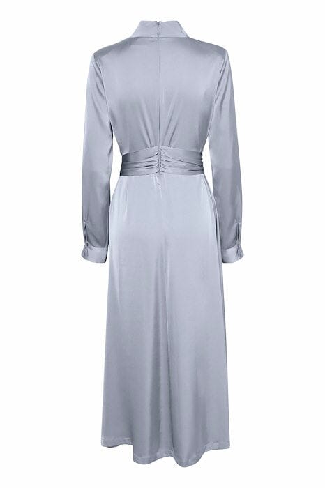 Gestuz - Harpergz Ls Dress 10909750 - 105098 - Grey Blue Kjoler 