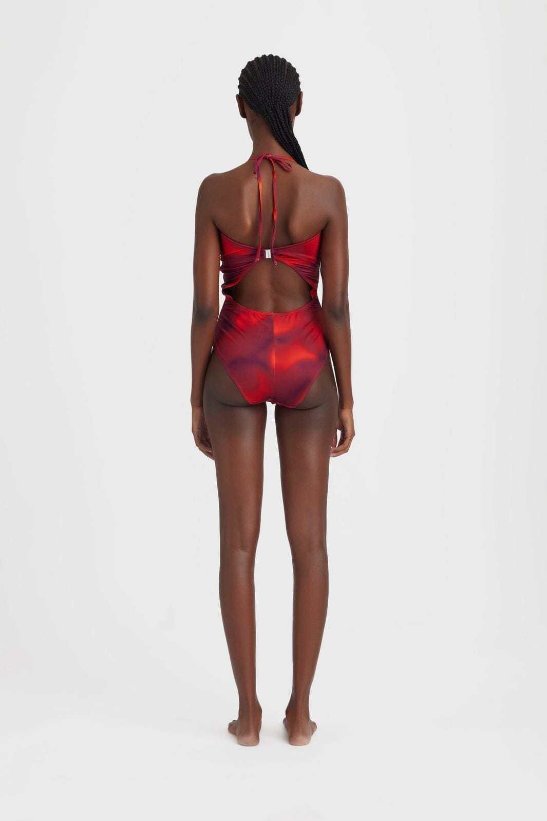 Forudbestilling - Gestuz - KallyGZ swimsuit - Red fire Badedragter 