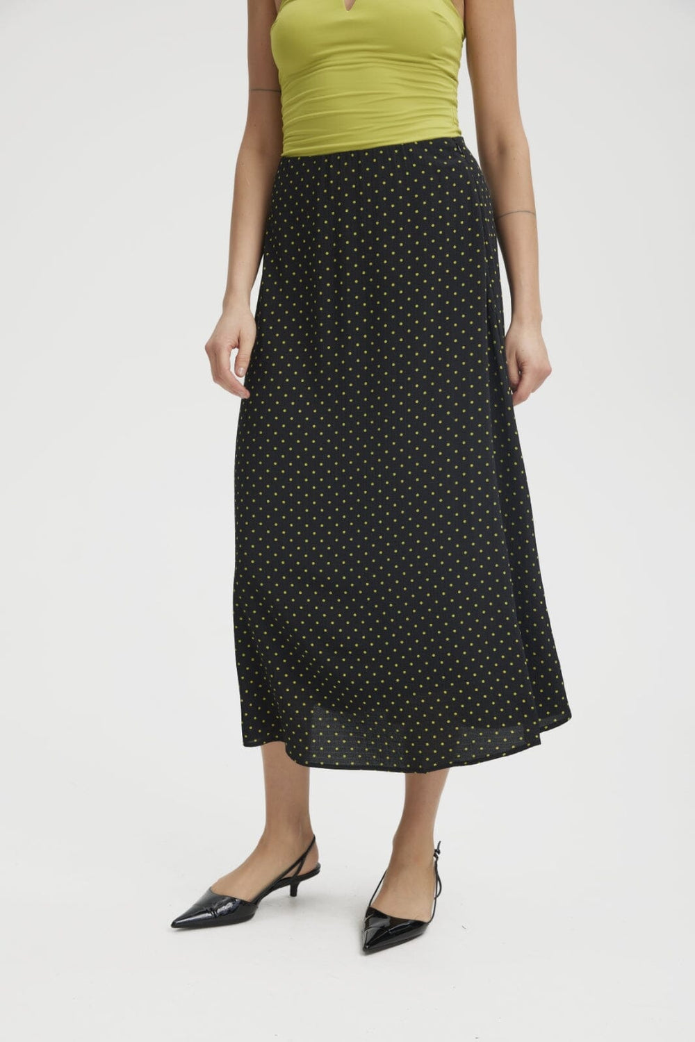 Gestuz - KatiaGZ P HW skirt - Split pea dot Nederdele 