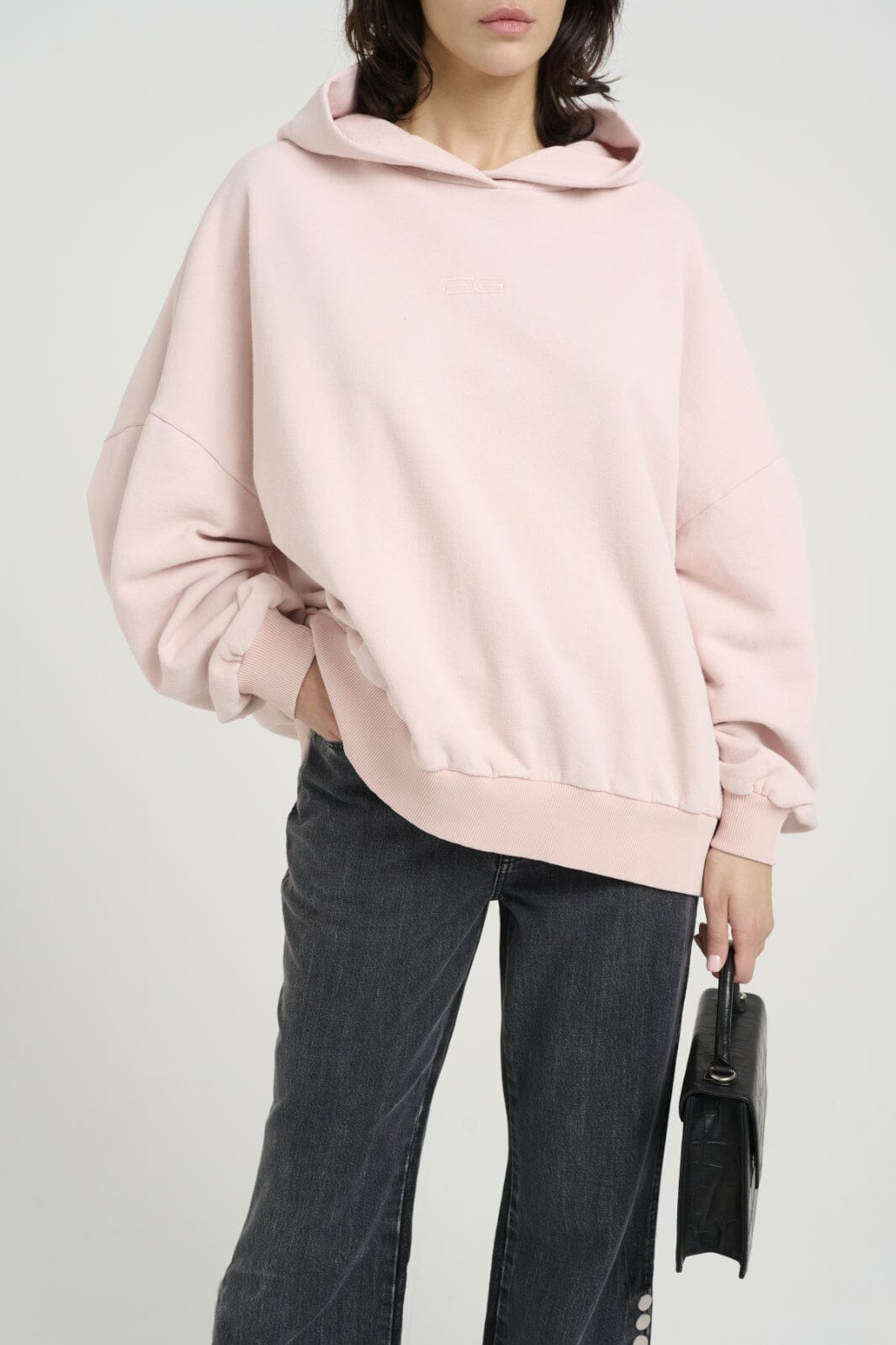 Gestuz - Maiellagz Oz Hoodie 10909710 - 106921 - Light Pink Washed