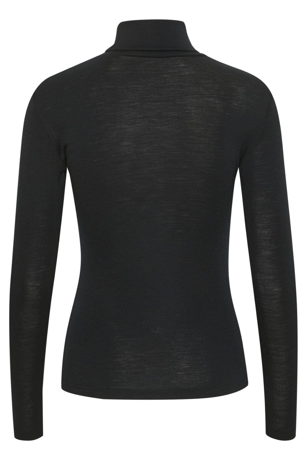 Gestuz - NiniaGZ wool rollneck - Black Bluser 