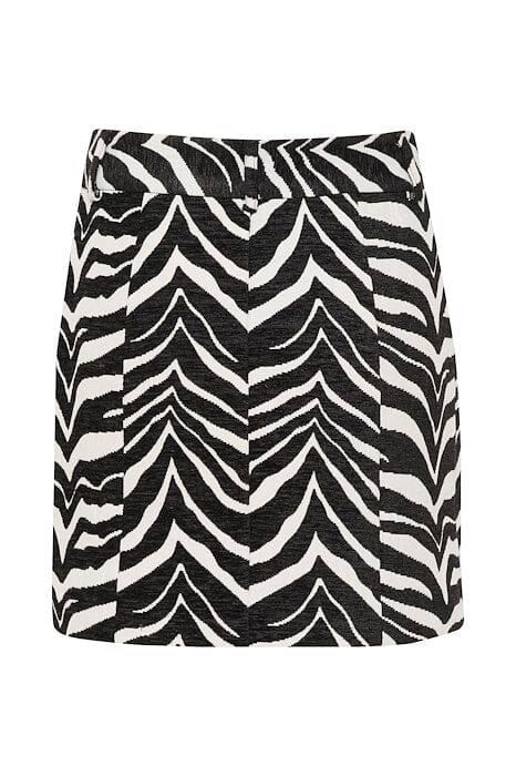 Gestuz - ZibrillaGZ MW skirt - White tiger Nederdele 