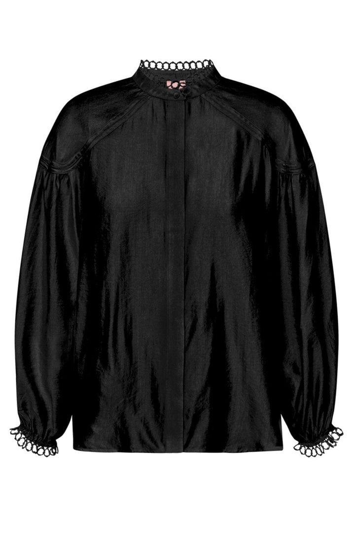 Gossia - MusseGO Blouse - Black Skjorter 