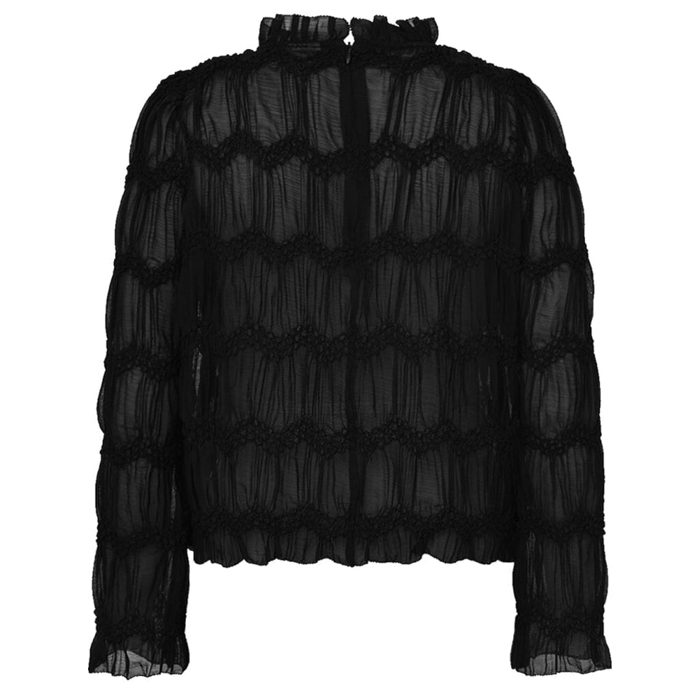 Gossia - Pinarago Blouse - Black Bluser 