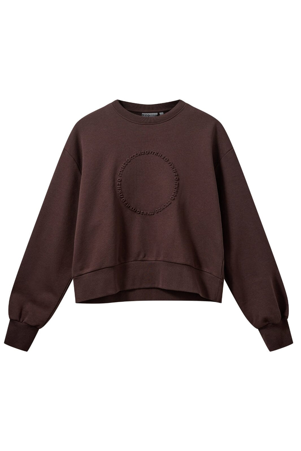 H2O - Mkxh2O O'Neck Sweat - 9939 Dark Brown Sweatshirts 