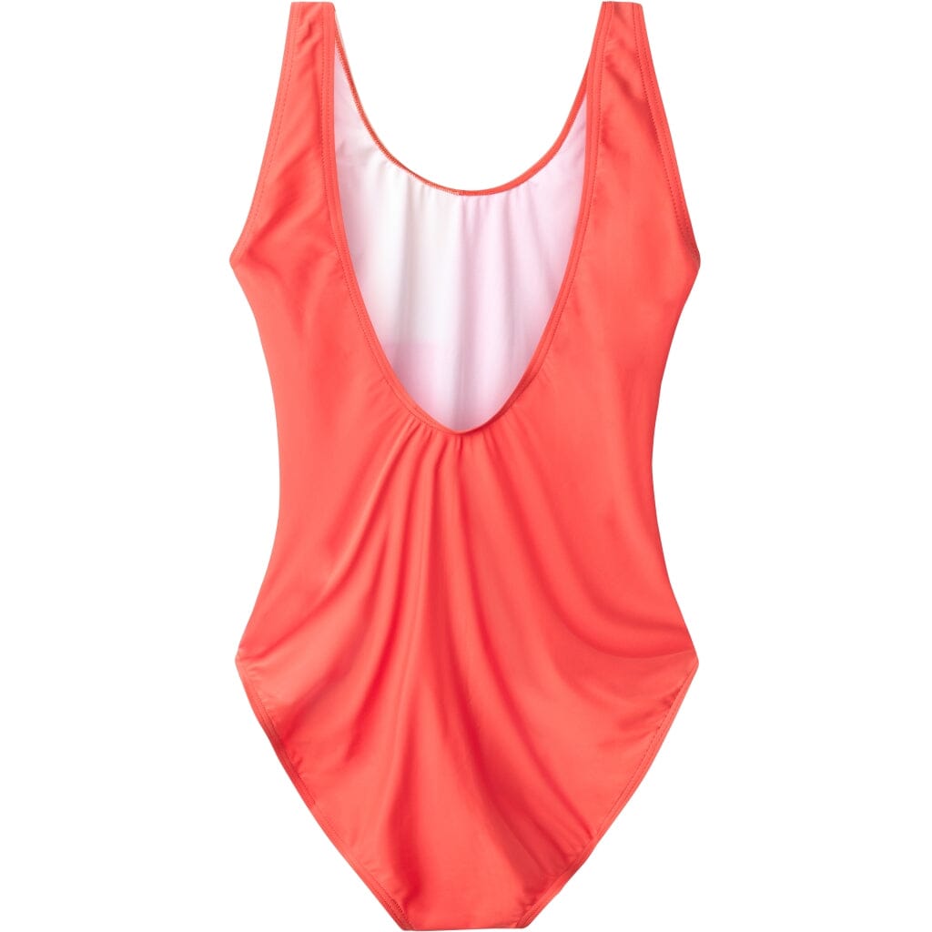 H2O - Møn Colorblock Swim Suit - 7710 Pumpkin/Light Peach Badedragter 