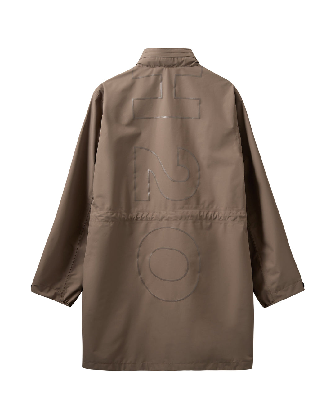 H2O - Rømø Lw Rain Long Jacket - 3553 Dusty Oak Regnjakker 