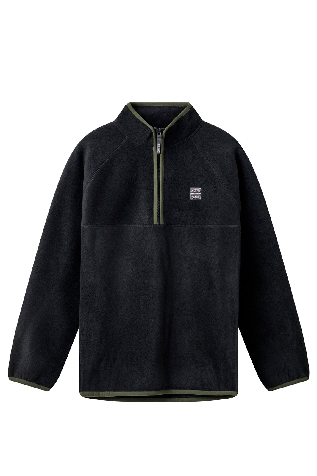 H2O - Sejerø Fleece Half Zip - Black Fleece jakker 