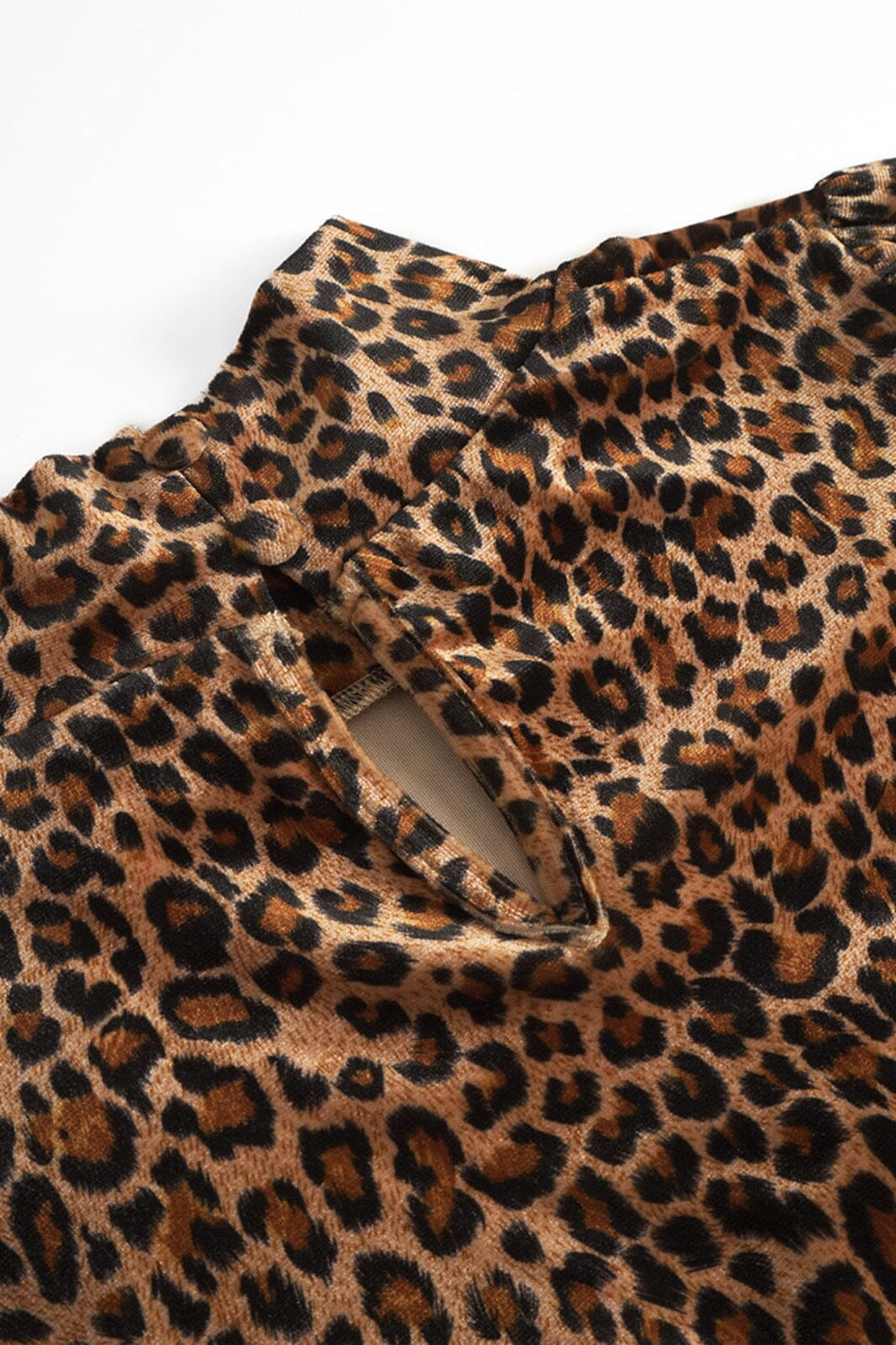 Hunkøn - Angela Velour Blouse - Leopard Bluser 