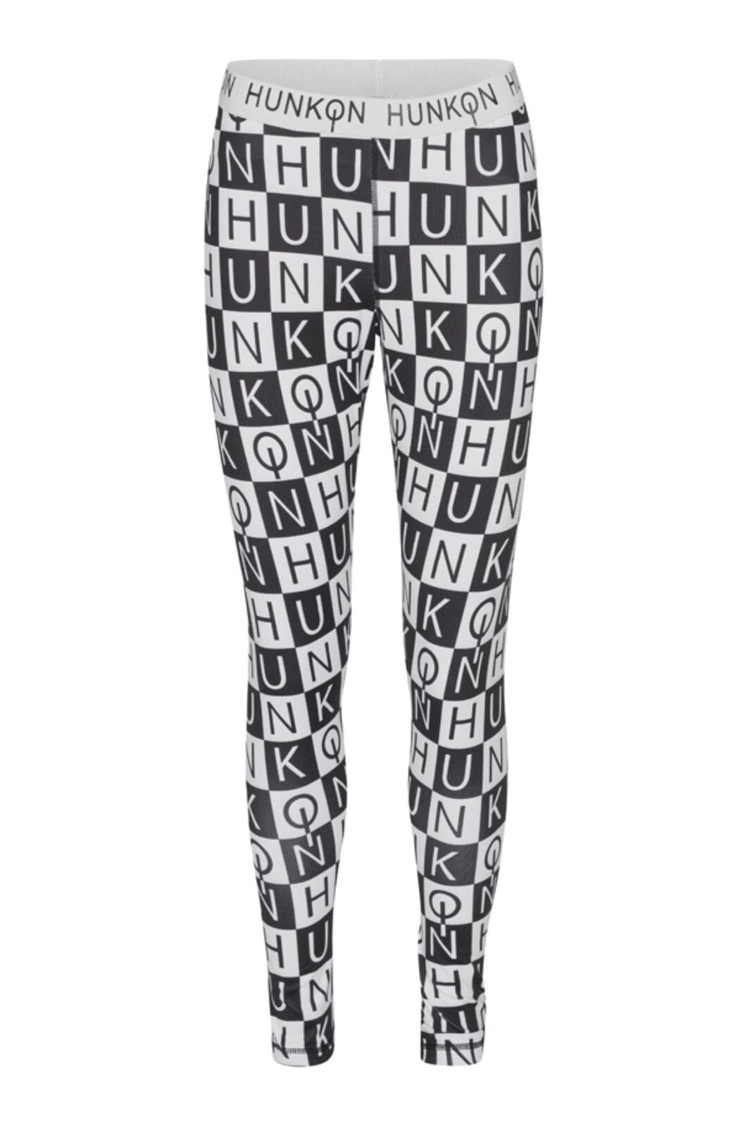 Hunkøn - Milly Leggings - Checkmate Art Print Leggings 