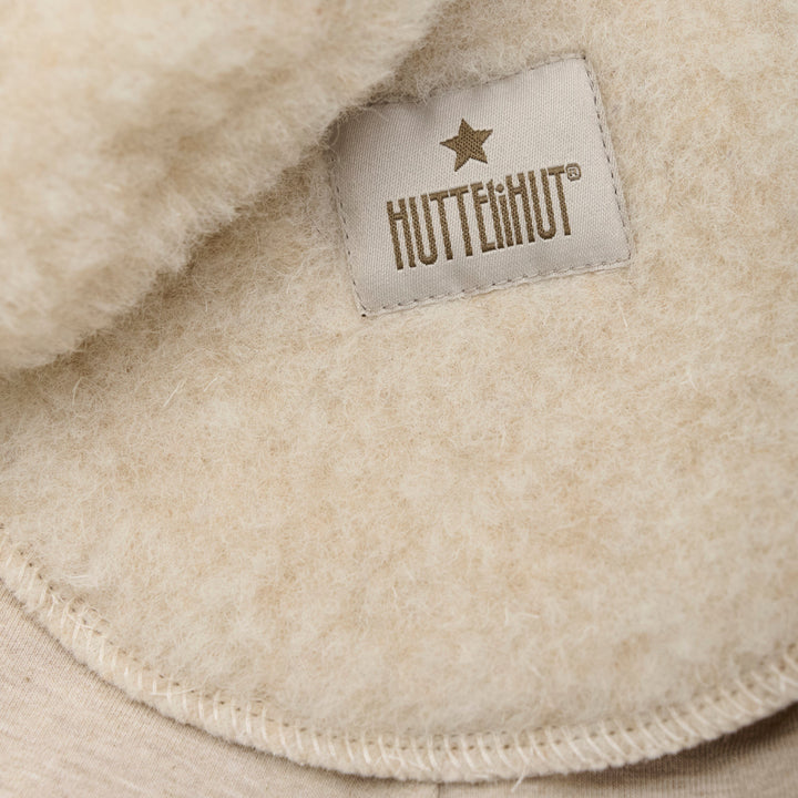 Huttelihut - Balaclava Ears Wool Teddy 460200 - 2562 Cobblestone Elefanthuer 