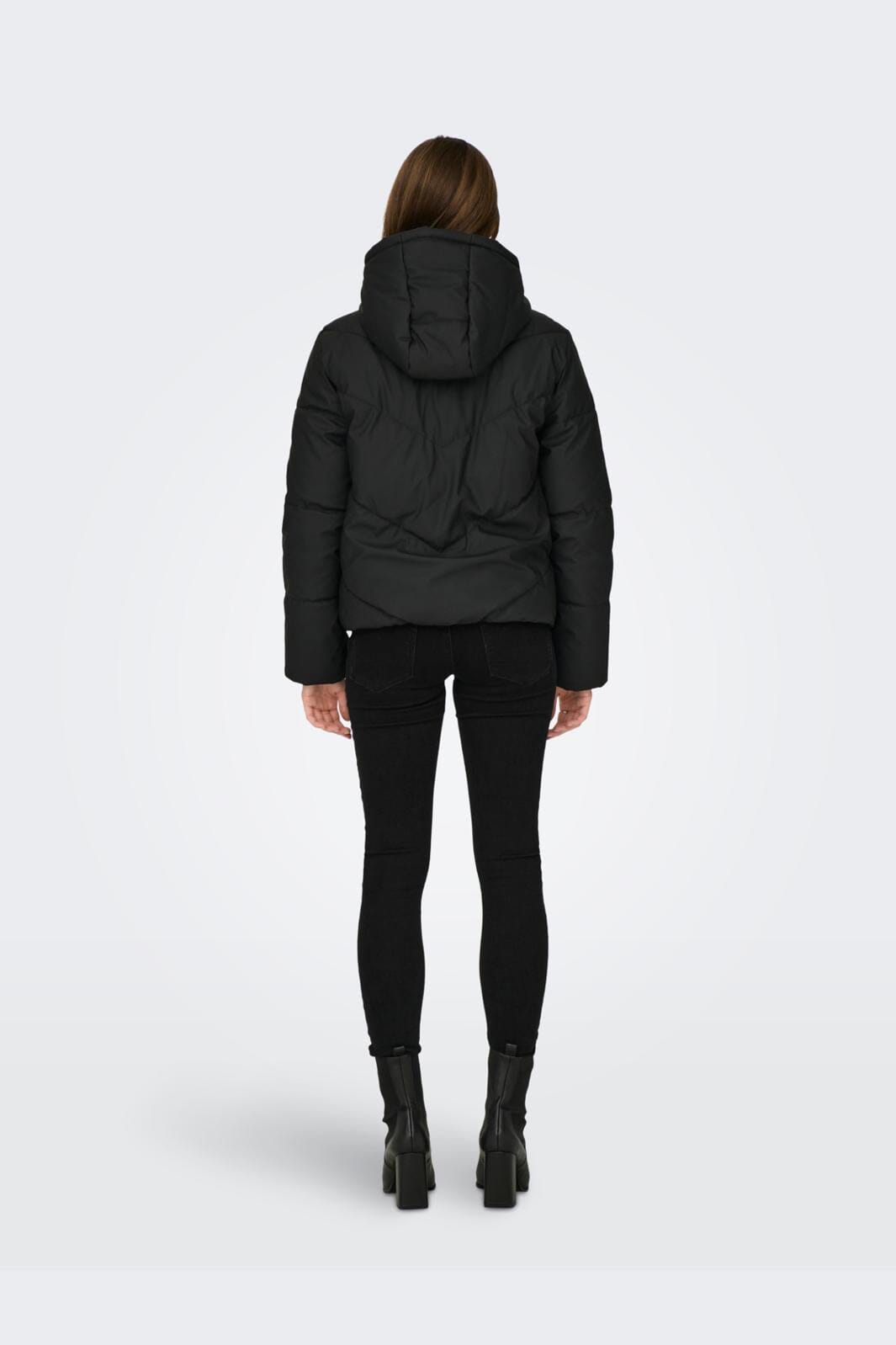 Jdy - Jdyarnhem Water Short Puffa - 4089199 Black