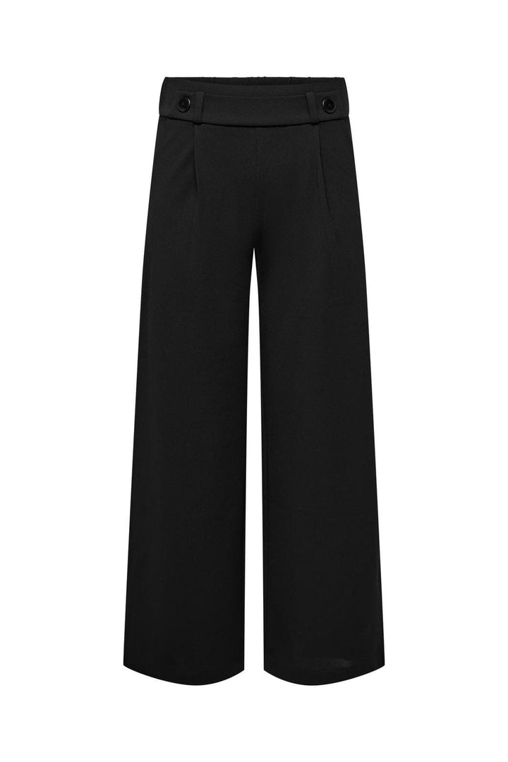 Jdy - Jdygeggo New Long Pant - 3449706 Black Black Buttons