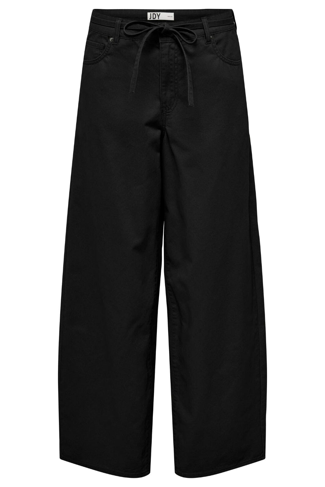 Forudbestilling - JDY - Jdymaeve Straight String Pant - 4752941 Black