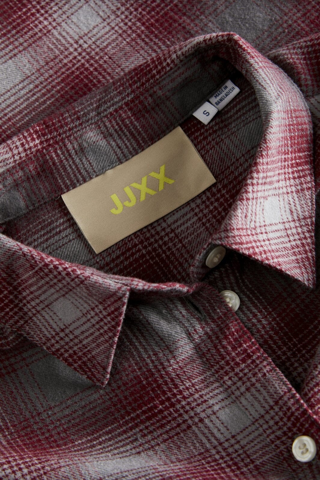 Jjxx - Jxjamie Flannel Ls Shirt Sn 12265314 - 4827881 - Cabernet Check