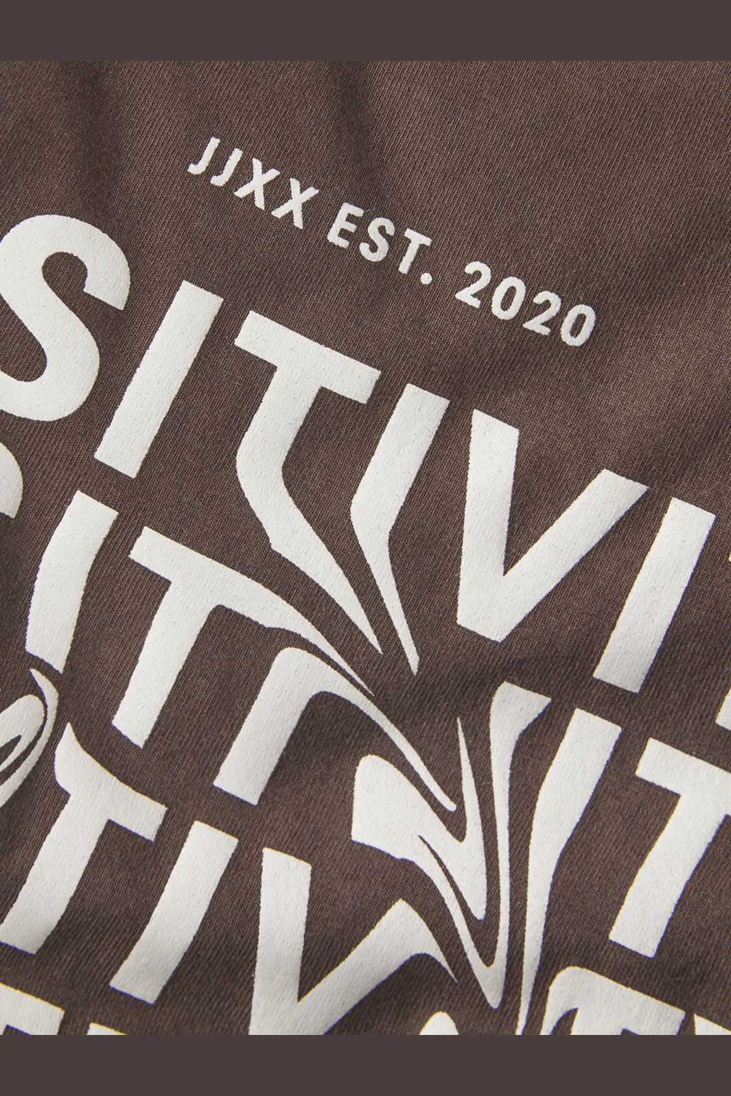 Jjxx - Jxmillow Loose Ss Tee - 4773089 Seal Brown Positivity