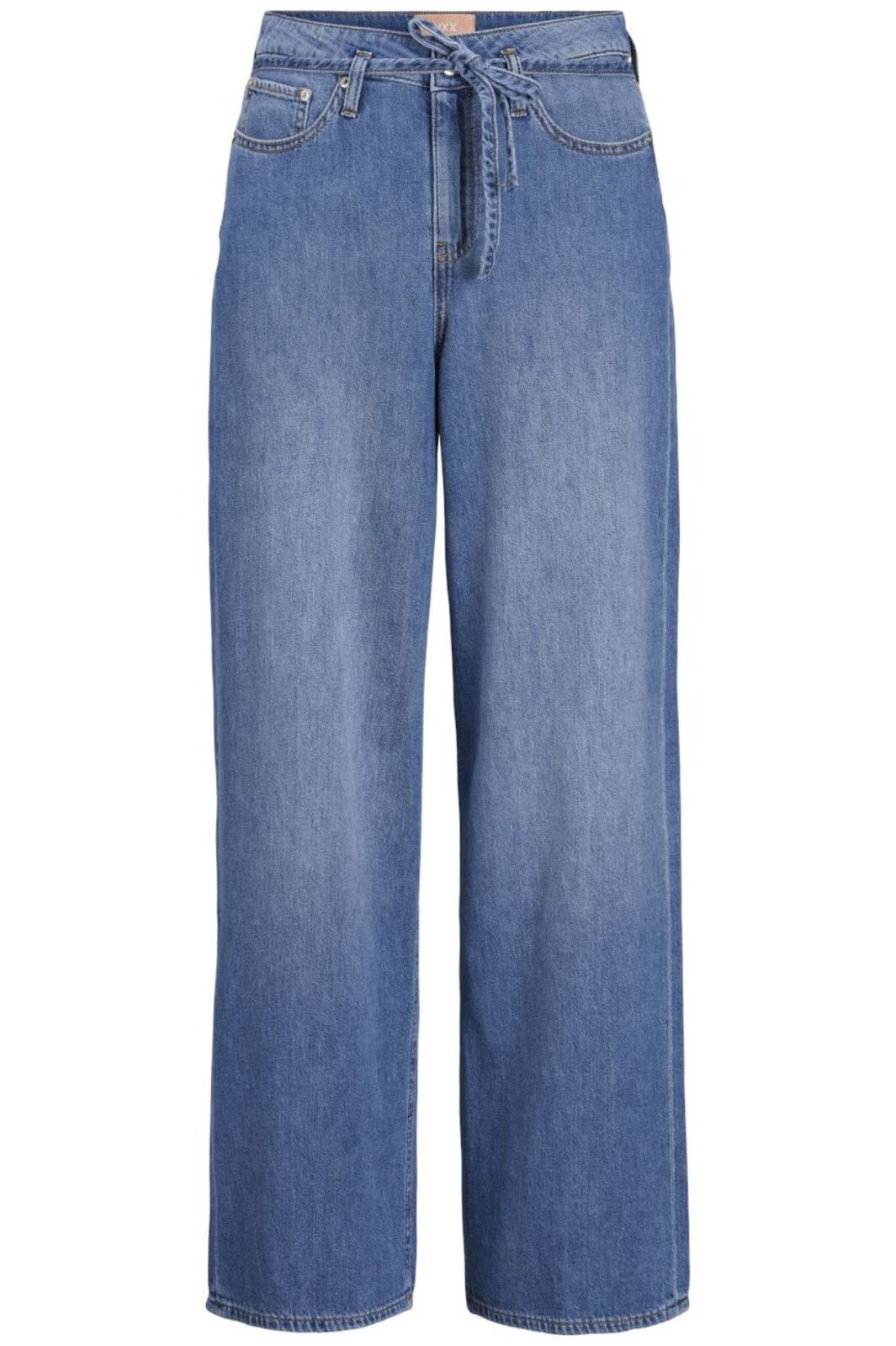 Jjxx - Jxpixi Wide Linen Blend Lw Jeans - 4478728 Light Blue Denim