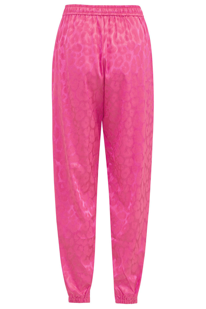 Karmamia - Cora Pants - Pink Leo Jacquard Bukser 