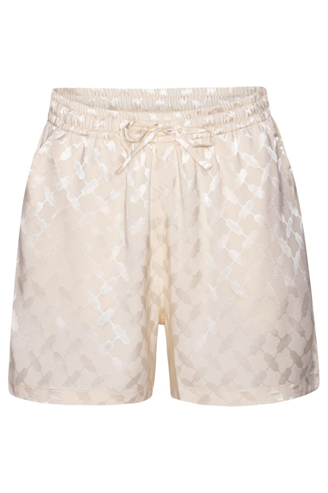 Karmamia - Jude Shorts - Ivory Keffiyeh Jacquard Shorts 