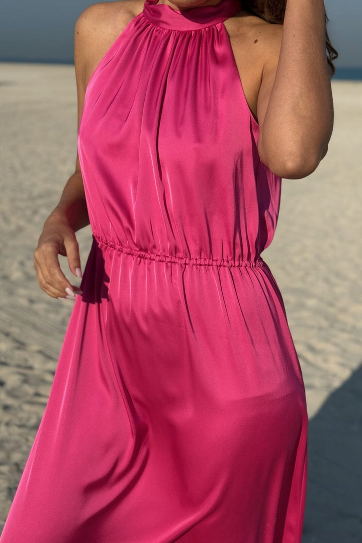 Karmamia - Lulu Dress - Fuchsia Pink Kjoler 