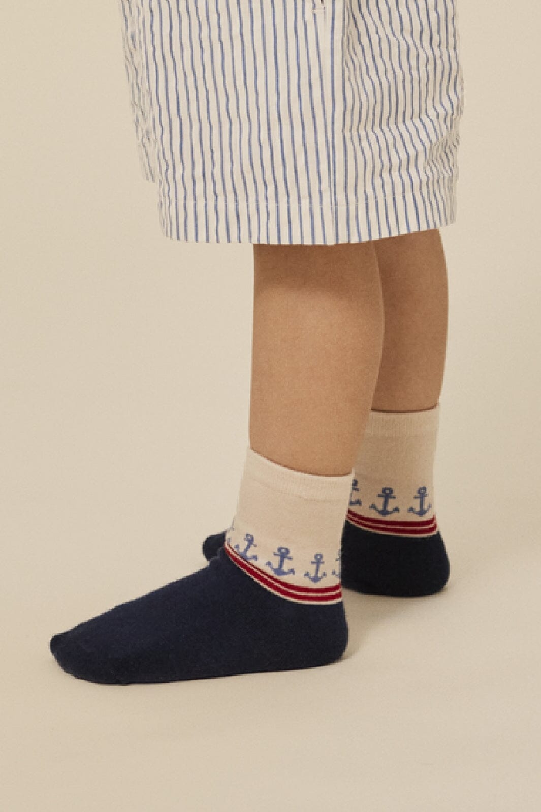 Konges Sløjd - 2 Pack Ancher Jacquard Socks - Ancher Strømper 