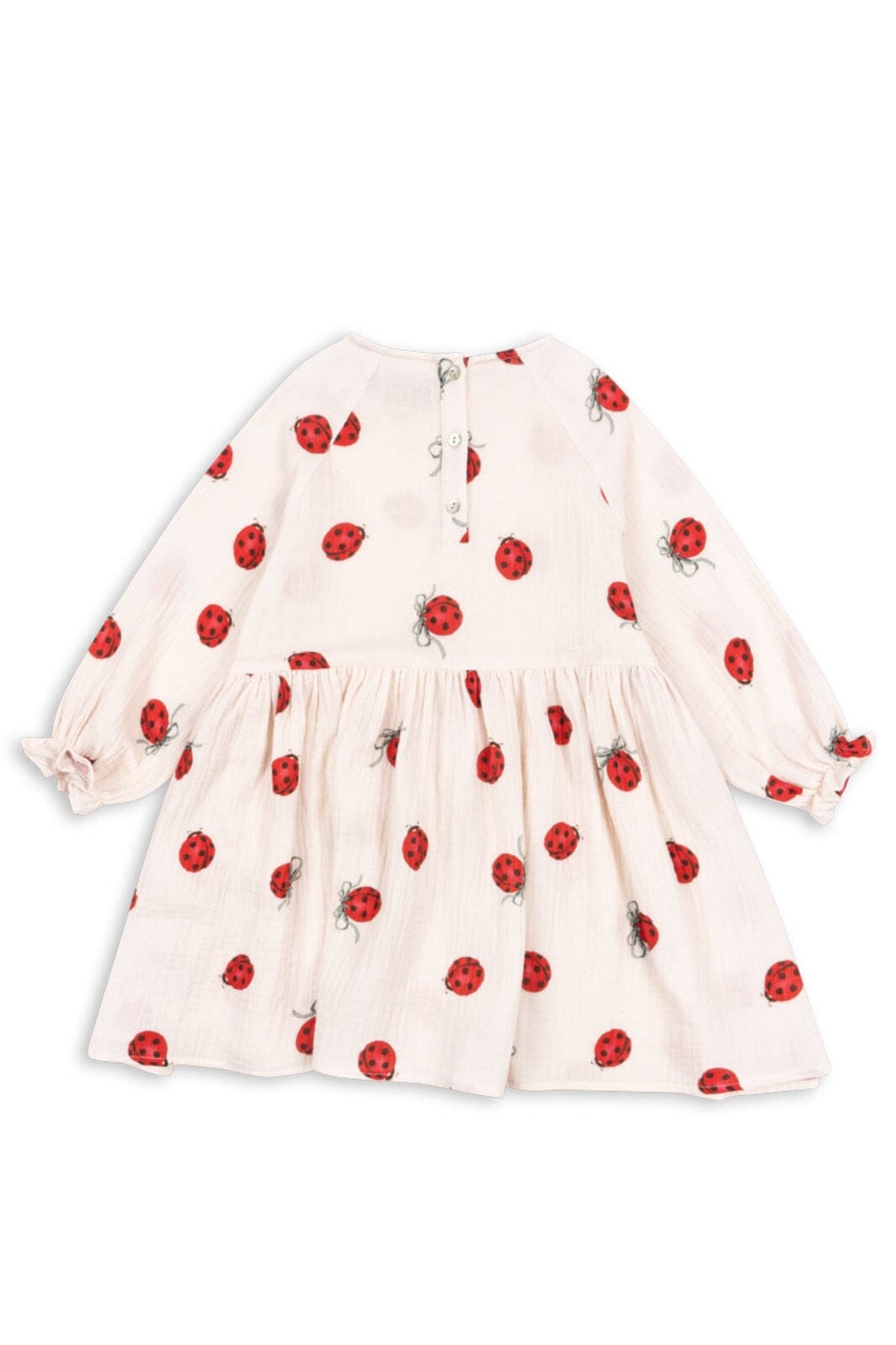 Konges Sløjd - Coco Ladybug Dress Gots Ks102213 - Ladybug Bow Kjoler 