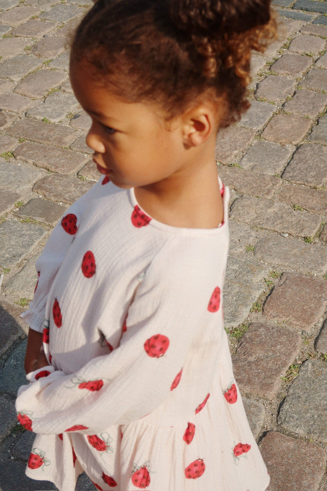 Konges Sløjd - Coco Ladybug Dress Gots Ks102213 - Ladybug Bow Kjoler 