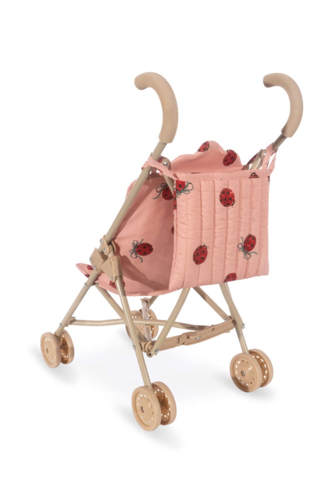 Konges Sløjd - Doll Ladybug Glitter Stroller Ks102209 - Ladybug Glitter Legetøj 