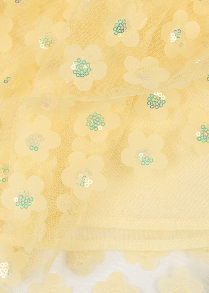 Konges Sløjd - Easter Sally Dress Ks103557 - Fairy Butter Flower Kjoler 