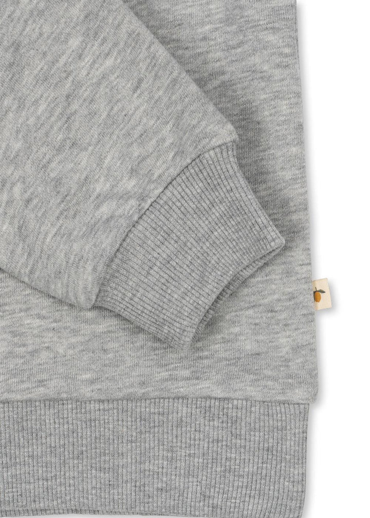 Konges Sløjd - Lou Sweat Shirt Ocs ks102021 - Grey Melange Sweatshirts 