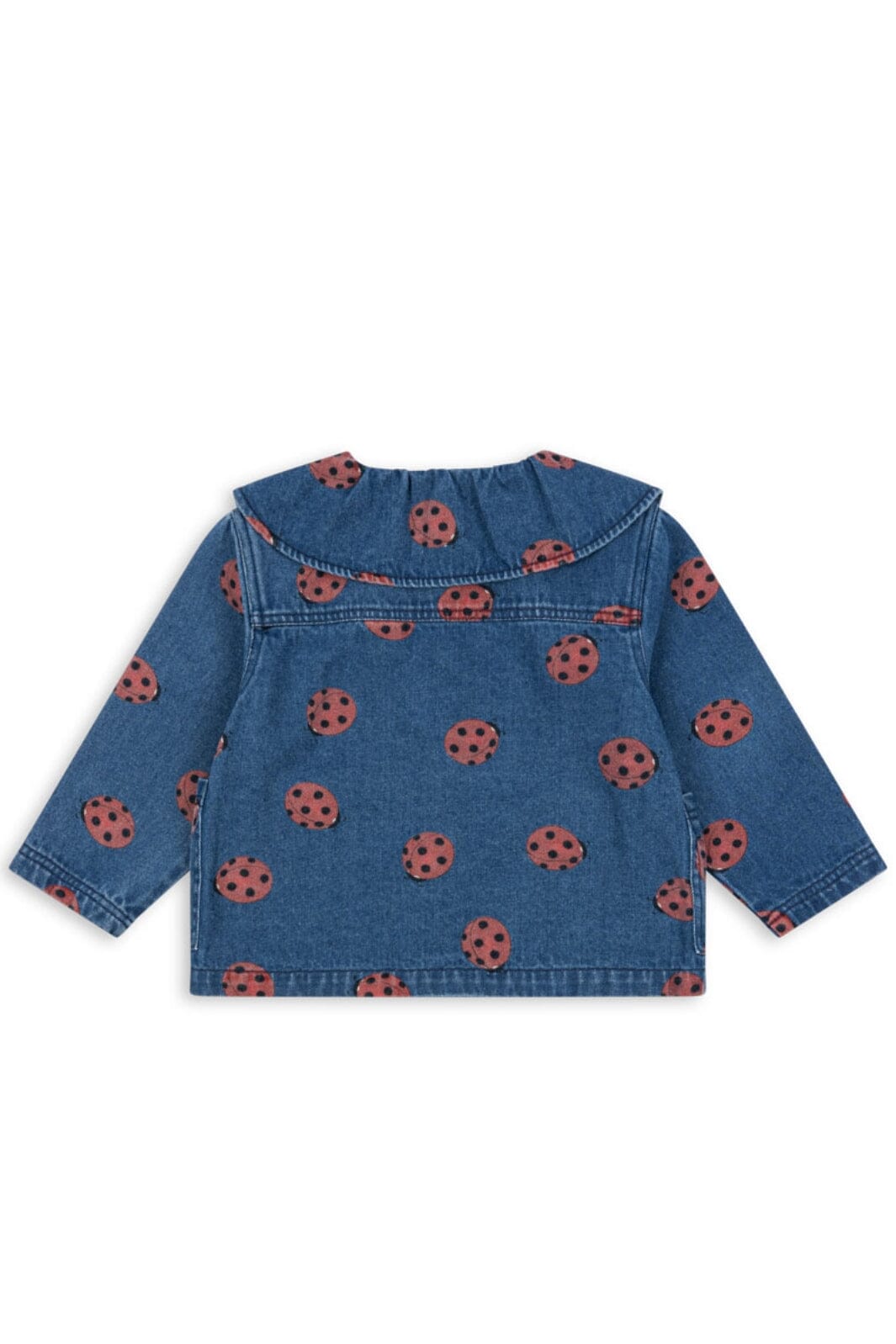 Konges Sløjd - Magot Ladybug Denim Shirt Gots Ks102215 - Ladybug Bluser 