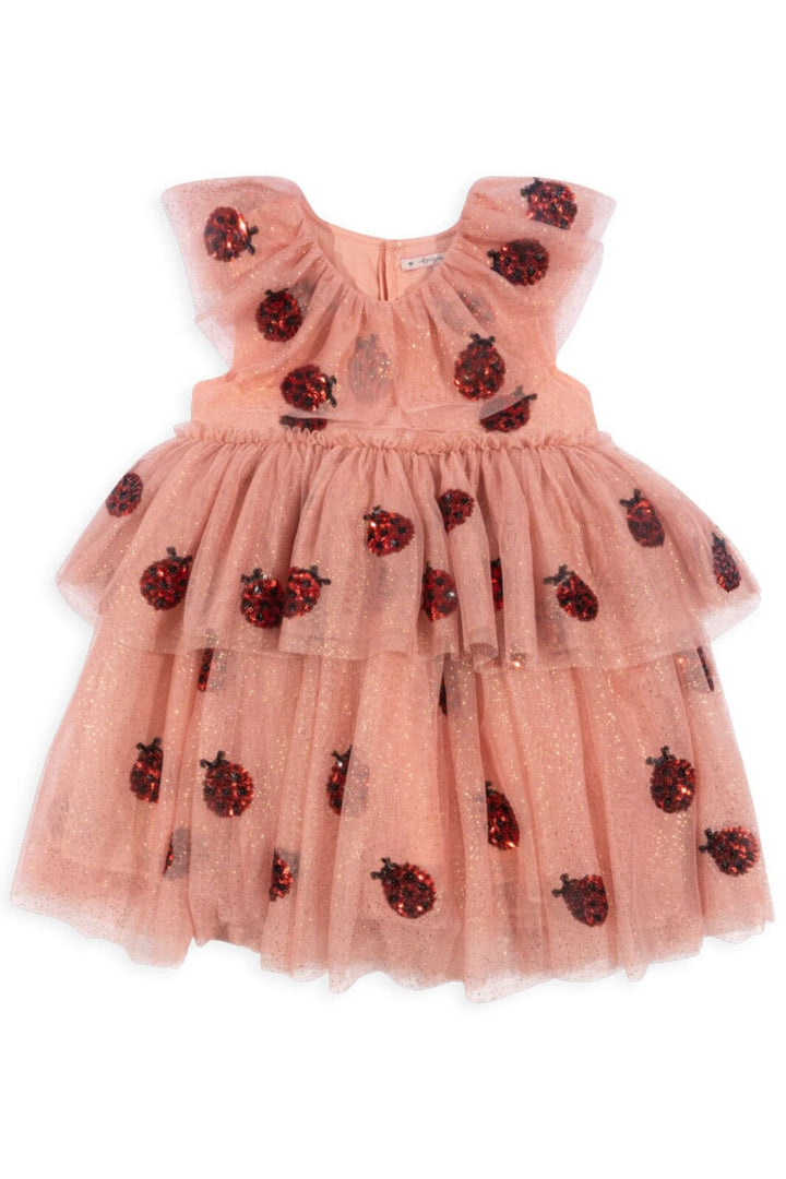 Konges Sløjd - Yvonne Ladybug Dress Ks102219 - Ladybug Sequin Kjoler 