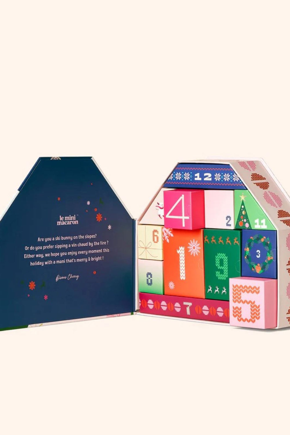 Le Mini Macaron - Advent Calendar 2024 - 12 Days Of Nails ( Limited Edition ) Neglelak 