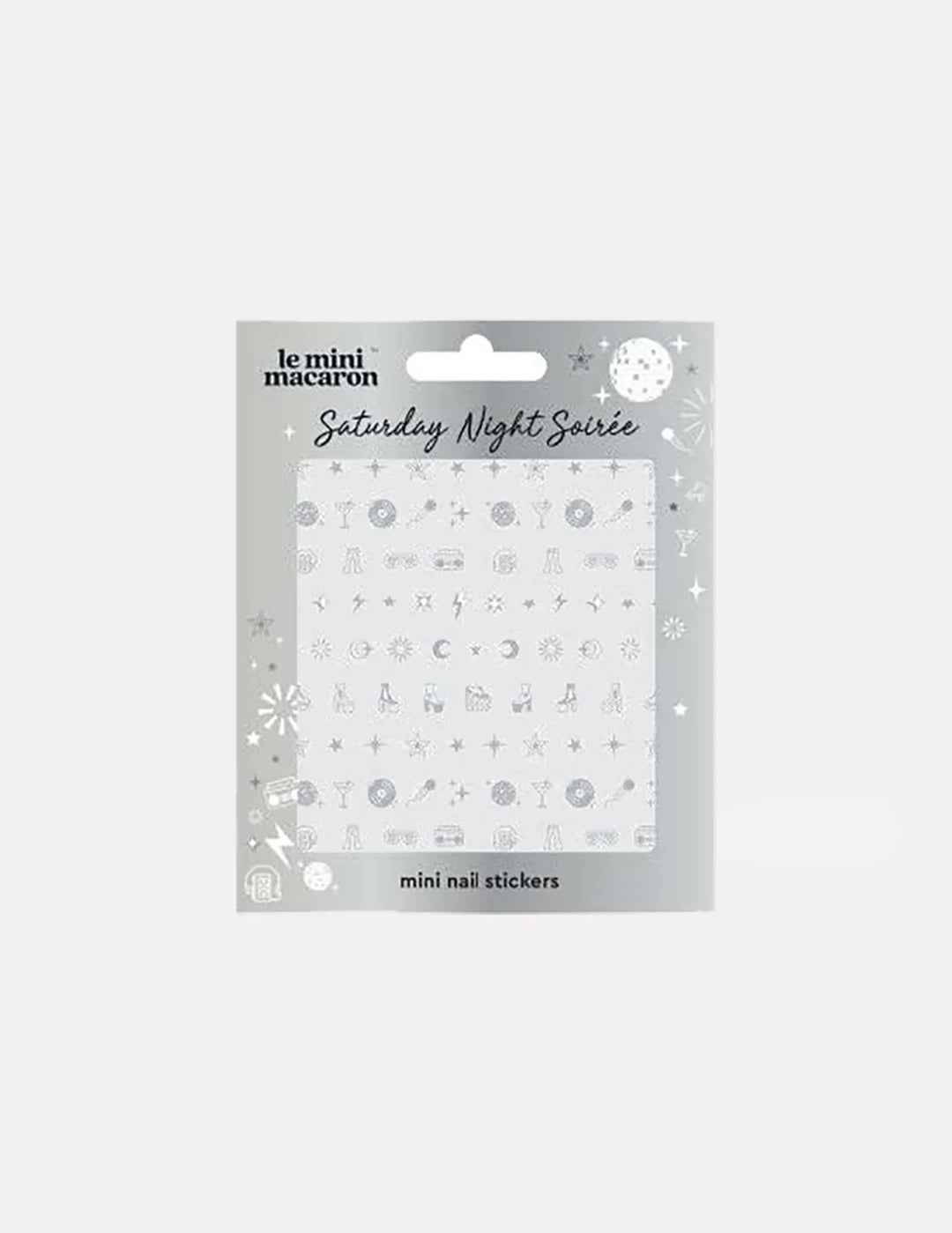 Le Mini Macaron - Nail Sticker Party Pack (3 Pack) Negle ting 