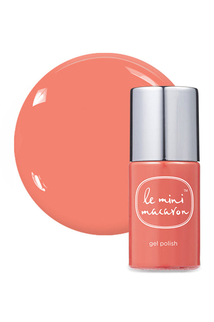 Le Mini Macaron - Neglelak Gel - Peach Neglelak 