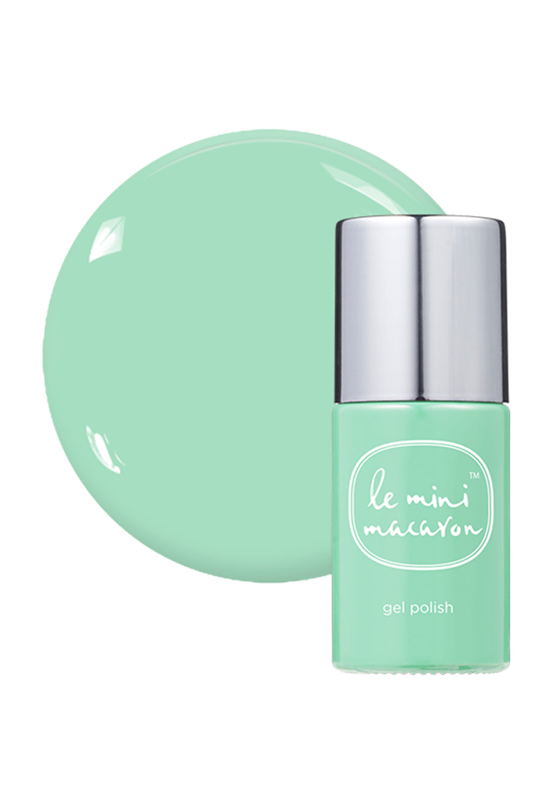 Le Mini Macaron - Neglelak Gel - Pistachio Neglelak 