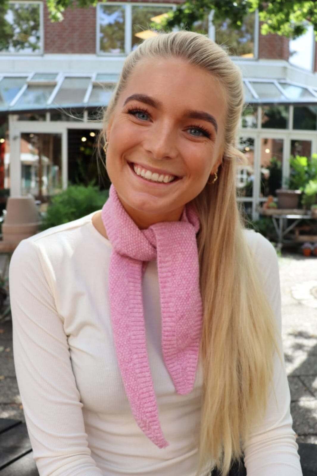 Liberte - Cecilie Scarf - Bubblegum Tørklæder 