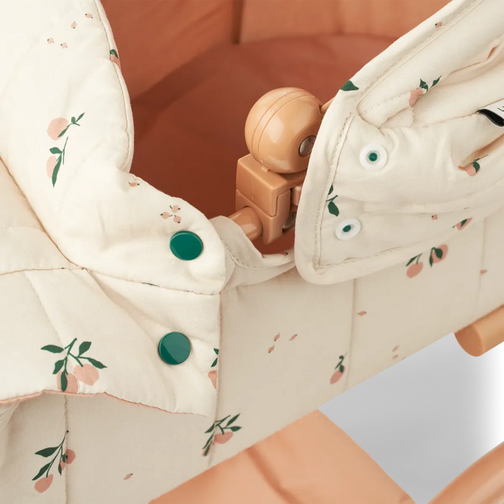 Liewood - Adaline Doll Pram - Peach / Sea shell Legetøj 