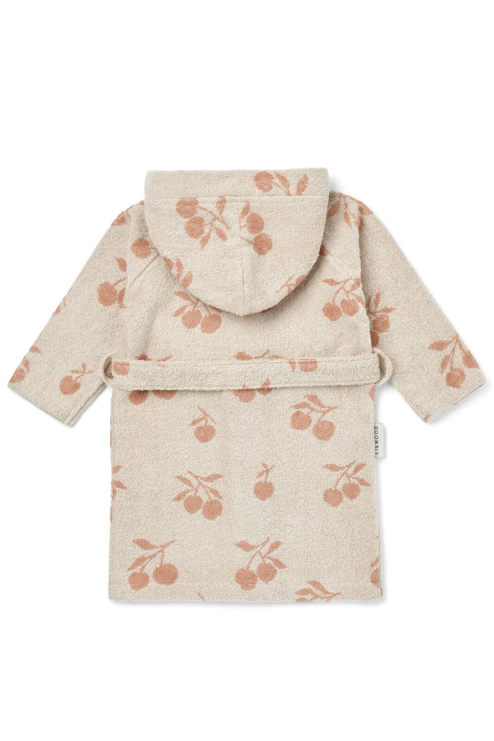 Liewood - Lilana Yarn Dyed Bathrobe - Peach / Sea shell