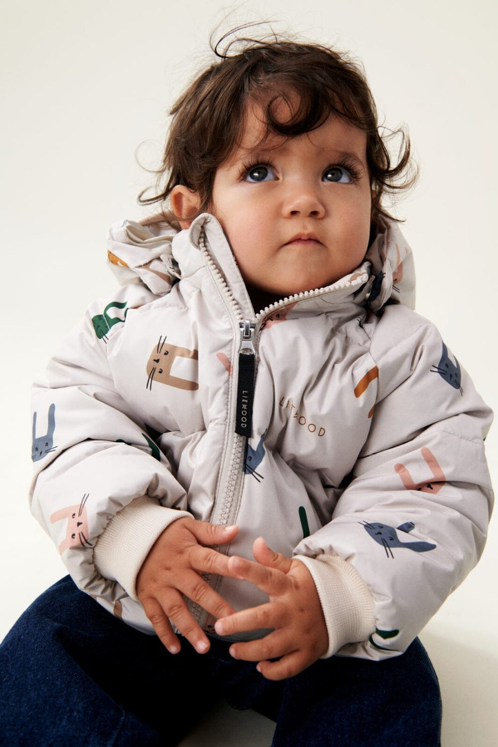 Liewood - Polle Down Puffer Jacket - Bunny / Sandy Jakker 