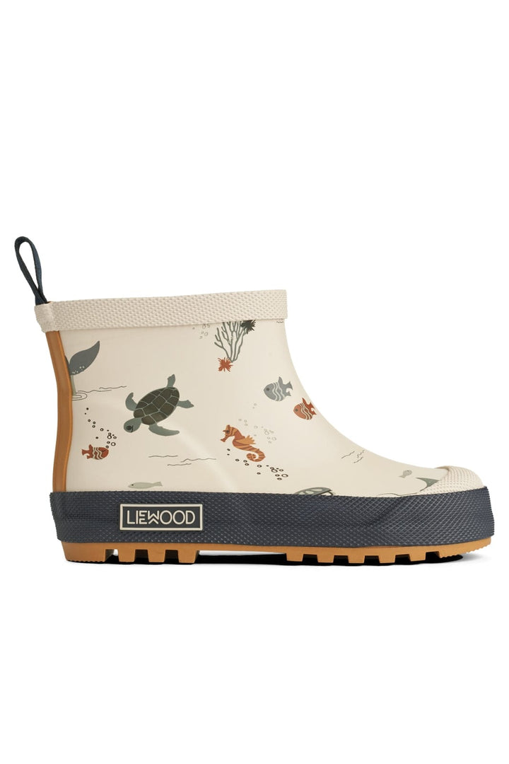 Liewood - Tekla Printed Rainboot - Sea creature / Sandy