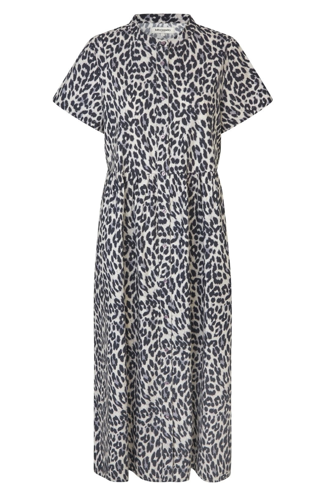 Lollys Laundry - Aliyall Maxi Dress Ss - 72 Leopard Print